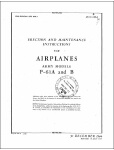 Northrop P-61A, P-61B Erection and Maintenance Manual (part# AN 01-15FB-2)