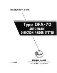Bendix DFA-70 Auto. Direct. Finder Instruction Book (part# 746B)