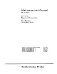 Bendix RT-131A Receiver-Transmitter Maintenance Manual (part# I.B.2131A)