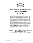 Cessna 200, 300 Navomatic 1964 Maintenance/Parts Manual (part# D255-13)