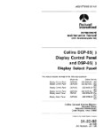 Collins DCP-85( ) & DSP-85( ) 1983 Component Maintenance Manual w/Illustrated Parts List (part# 523-0772103-301)