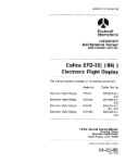 Collins EFD-85( )-86( ) 1984 Component Maintenance Manual (part# 523-0772113-001)
