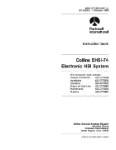 Collins EHSI-74 Electronic HSI Sys HPU-74 Instruction Book (part# 523-0772693-003)