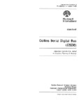 Collins Serial Digital Bus (CSDB) 1985 Planning & Analysis Manual (part# 523-0772774-004)