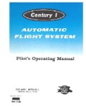 Edo-Aire Century I Automatic Flight System Pilot's Operating Manual (part# 68572)