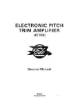 Edo-Aire Electronic Pitch Trim Amplifier Maintenance Manual (part# 68S94)