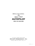 Federal Autopilot IT&T Autopilot F200, 300, 400 Installation Manual (part# NO.-110)