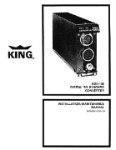 King KDA 100 Digital To Synchro Installation & Maintenance Manual (part# KPN006-0034-00)