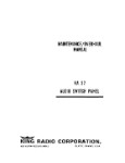 King KA 37 Audio Switch Panel Maintenance Manual (part# KIKA37M)
