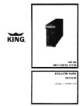 King KAA 455 Audio Control Sys 1983 Maintenance, Installation (part# 006-0132-04)