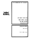 King KAP100, 150, KFC 150 Installation Manual (part# 006-0258-00)