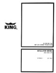 King KX 155/165 VHF NAV/COM 1985 Maintenance Manual (part# 006-5179-04)