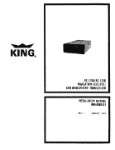 King KX 170B, KX175B NAV, COM Maintenance/Installation Manual (part# 006-0085-01)