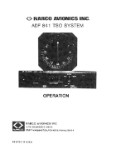 Narco ADF 841 TSO System Operation Manual (part# 03410-0600-OP)