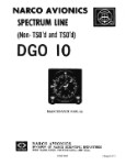 Narco DGO 10 Spectrum Line Maintenance/Installation Manual (part# 03209-0600)