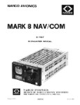 Narco Mark 8 Nav-Com 14 Volt 1969 Installation Manual (part# 3082-621)