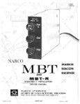 Narco MBT, MBTR Marker Beacon Rec. Operation, Installation, Service Manual (part# MM-3701-600)