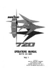Boeing  720 1960 Operations Manual (part# BO720-OP-C)