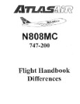 Atlas Air 747-100-200 Atlas Air Flight Handbook (part# A5747100,200-F)