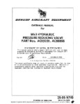 Dunlap Mk3 Hydraulic Pressure Valve Overhaul Manual 1968 (part# 29-09-5)