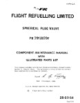 Flight Refueling Limited Spherical Plug Valve Component Maintenance Manual With Illustrated Parts 1982 (part# 28-23-38)