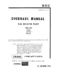 Hydro-Aire Fuel Booster Pump 1972 Overhaul Manual (part# 8-211)
