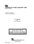 Lear Seigler DC Generators & Starter Generators Maintenance Manual 1968 (part# 23700)