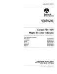 Collins FD-112V Flight Director Indicator Instruction Book 1982 (part# 523-0764978-104118)