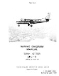 DeHavilland DHC-6 Twin Otter 1968 Wiring Diagram Manual (part# PSM-1-6-2-W)
