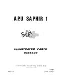 Microturbo Saphir 1 A.P.U Illustrated Parts 1970 (part# MISAPHIR-P-C)