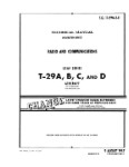 Consolidated T-29A, B, C, D Maintenance Manual 1957 Radio & Navigation (part# 1T-29A-2-11, -12)