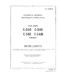 McDonnell Douglas C-54D, E, G, M 1956 Maintenance Instructions - Instruments (part# 1C-54D-2-6)
