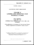 McDonnell Douglas A-4E, A-4F, A-4G, A-4H, A-4K Hydraulic Power, Landing and Arresting Gear (part# NAVAIR 01-40AVC-4-4)
