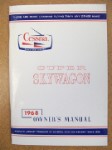 Cessna U206C Super Skywagon 1968 Owner's Manual USED ORIGINAL (part# D523-13)