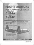 Douglas C-124A, C-124C Performance Manual (part# 1C-124A-1-1)