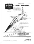 Northrop T-38A, T-38B NASA Supplemental Flight Manual (part# TO 1T-38A-1-1)