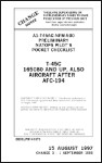 McDonnell Douglas T-45C Goshawk Pilot's Pocket Checklist (part# A1-T45AC-NFM-500)