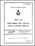 Pratt & Whitney S1H2, S3H1/SQ, S1H1G, R1340-AN1 And PC1 Illustrated Parts List (part# EO 10A-10BA-4)