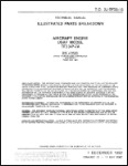 Pratt & Whitney TF33-P-7A Illustrated Parts Breakdown (part# 2J-TF33-14)