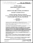 Pratt & Whitney TF33 Series Depot Maintenance Instructions (part# 2J-TF33-53-1)