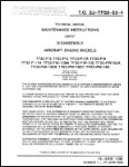 Pratt & Whitney TF33 Series Depot Maintenance Instructions (part# 2J-TF33-53-4)