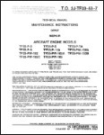 Pratt & Whitney TF33 Series Depot Maintenance Instructions (part# 2J-TF33-53-7)