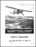 DeHavilland DHC-2 Beaver 1963 Illustrated Parts Catalog (part# PSM-1-2-4)