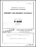 North American F-86K Armament And Armament Electronics, Organizational Maintenance (part# T.O. 1F-86K-2-10)