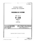 Northrop Aircraft Inc. F-5B Pneudraulic Systems 1971 Illustrated Parts Breakdown (part# T.O. 1F-5B-4-4)