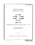 McDonnell Douglas C-54D, E, G, M 1968 Maintenance Instructions - Landing Gear (part# 1C-54D-2-9)