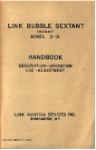 LINK BUBBLE SEXTANT A-12 HANDBOOK