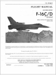Lockheed F-16C, F-16D Flight Manual (part# 1F-16C-1)