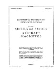 American Bosch SB9RU-3, SB9RC-3 Magnetos Instructions With Parts (part# 03-5DC-6)