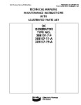 Bendix DC Generator 30B107-7-F, 30B107-11-A, 30B107-19-A Maintenance Instructions w/Illustrated Parts List (part# R852-19)